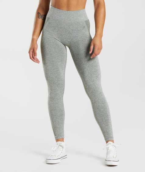 Women's Gymshark Flex High Waisted Leggings Grey | NZ 0MONQX